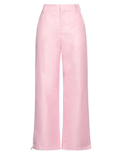 Marni Woman Pants Light Pink Size 4 Polyamide, Linen, Cotton