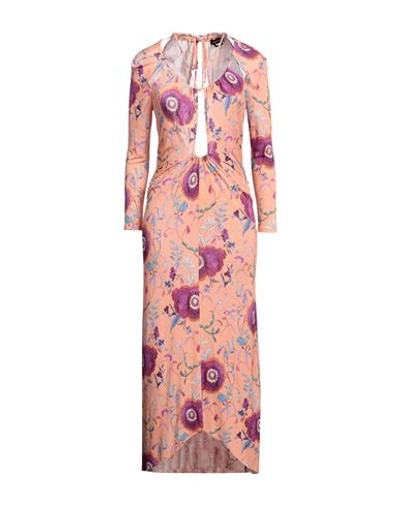 Isabel Marant Woman Maxi Dress Salmon Pink Size 8 Viscose