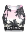 PALM ANGELS PALM ANGELS WOMAN TOP PINK SIZE L POLYESTER, ELASTANE