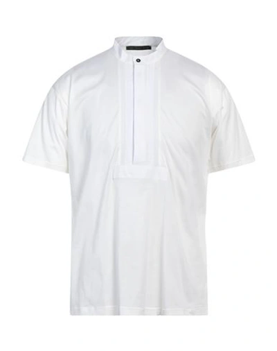 Low Brand Man Shirt Off White Size 5 Cotton, Nylon, Elastane