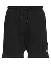 North Sails Man Shorts & Bermuda Shorts Black Size S Cotton