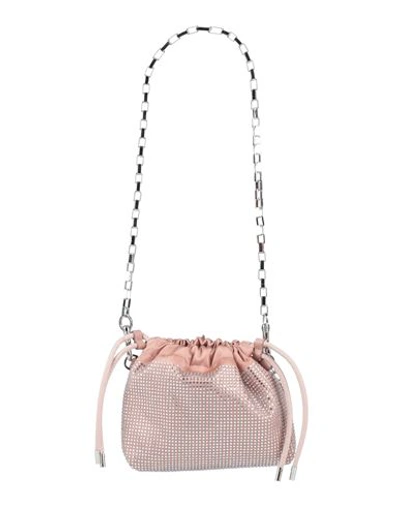N°21 Woman Shoulder Bag Blush Size - Textile Fibers In Pink