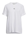 STELLA MCCARTNEY STELLA MCCARTNEY WOMAN T-SHIRT WHITE SIZE L COTTON