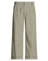 Etro Man Jeans Sage Green Size 34 Cotton, Elastane