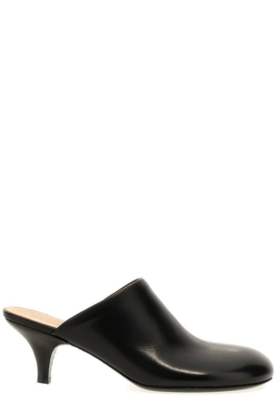 Marsèll Spilla 55mm Leather Mules In Black