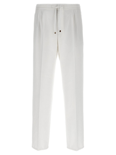 Brunello Cucinelli Pleat In White