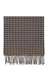GUCCI GUCCI GINGHAM CHECK REVERSIBLE SCARF