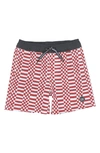 FEATHER 4 ARROW KIDS' DOUBLE CHECK VOLLEY SWIM TRUNKS