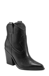 Marc Fisher Ltd Jalella Pointed Toe Western Boot In Black