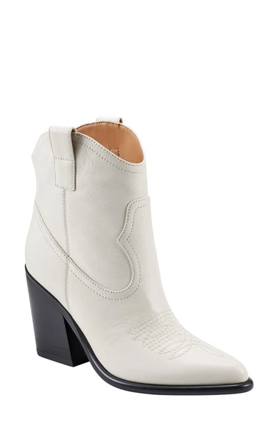 Marc Fisher Ltd Jalella Pointed Toe Western Boot In White