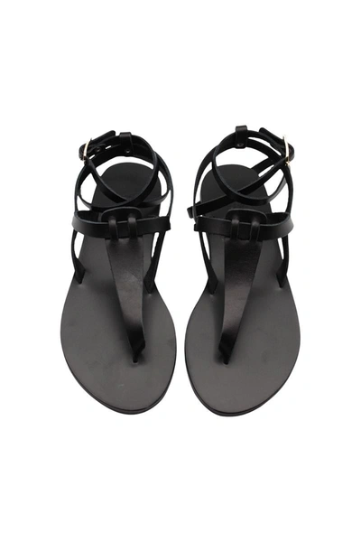 Ancient Greek Sandals Estia Sandals Shoes In Black