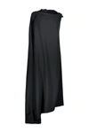 Balenciaga Minimal Gown In Black