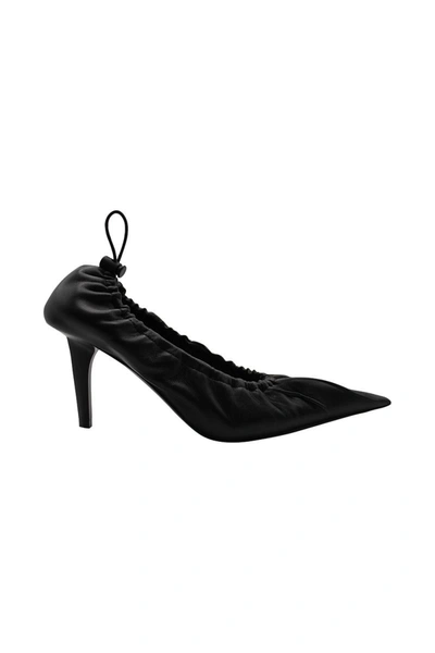 Balenciaga Scrunch K Pump M80 Shoes In Black
