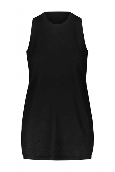 Frenckenberger Cashmere Tanktop Clothing In Black