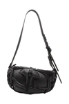 Innerraum Black Crossbody Bag In Black