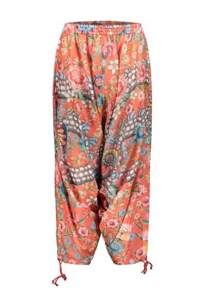 Junya Watanabe Printed Trousers In Multi