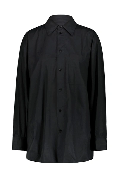 Lemaire Long Shirt Clothing In Black