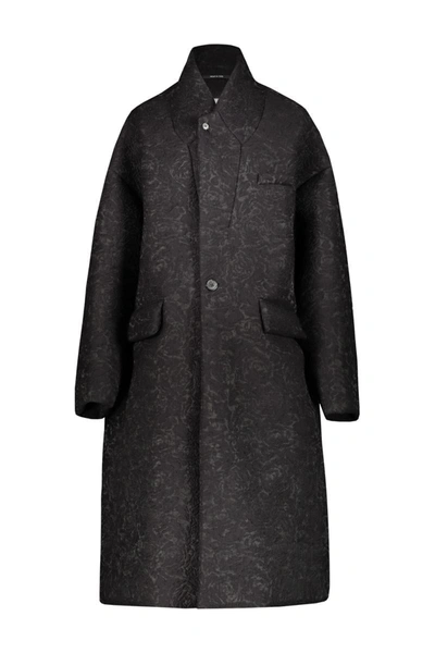 Maison Margiela Oversize Coat Clothing In Black