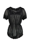 Maison Margiela Dresses Black In Black