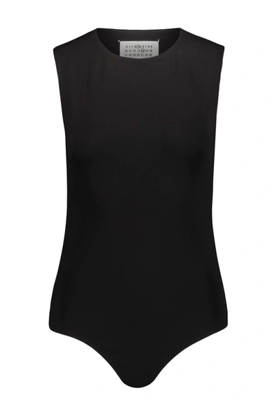 Maison Margiela Black Stretch Bodysuit