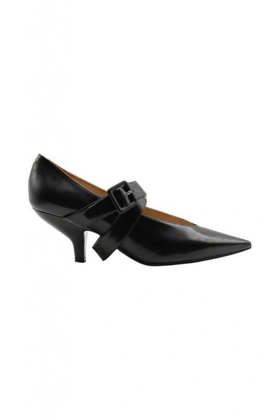 Maison Margiela Tango-inspired Mary-jane Court Shoes In Black