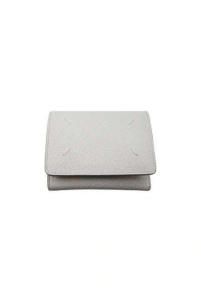 Maison Margiela White Tri Fold Wallet