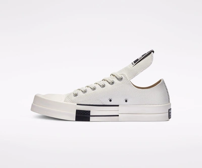 Rick Owens Converse X Drkshdw Squared Toe In White