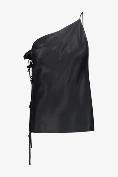 Rick Owens One-shoulder Top Clothing In Black