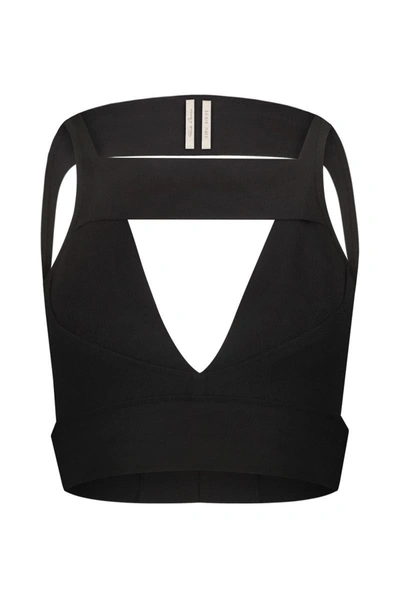 RICK OWENS RICK OWENS SLING BRA KNIT TOP CLOTHING