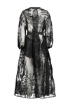 ROCHAS ROCHAS OPERA COAT IN EMBROIDERED ORGANZA CLOTHING