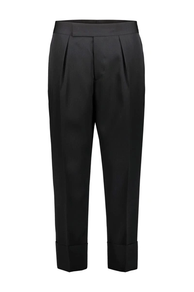 Sapio N.7 Pants In Black Wool