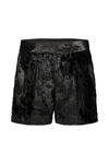 SAPIO SAPIO  N°7C VELVET SHORTS CLOTHING