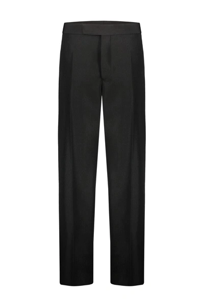 Sapio Straight Leg Cropped Trousers In Black