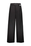 Vetements Tailored Straight-leg Trousers In Black