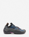 Lanvin Sneakers Flash-x En Mesh Pour Homme In Blue