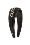 GUCCI GUCCI LOGO LETTERING HAIRBAND