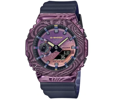 Pre-owned Casio G-shock Gm-2100mwg-1ajr Metal Covered Series Japan Import