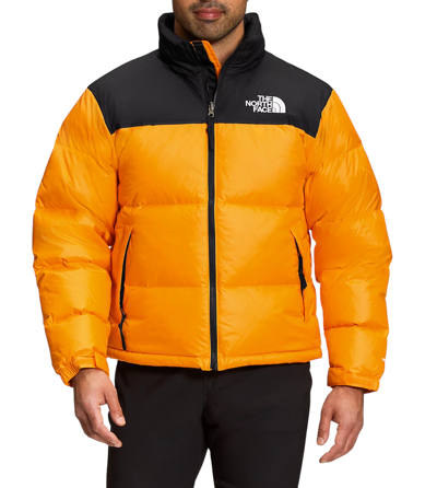 Pre-owned The North Face Men's  1996 Retro Nuptse 700 Down Puffer Jacket In Core Orange