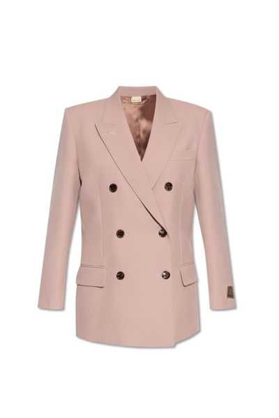 Gucci Wool Jacket In Pink