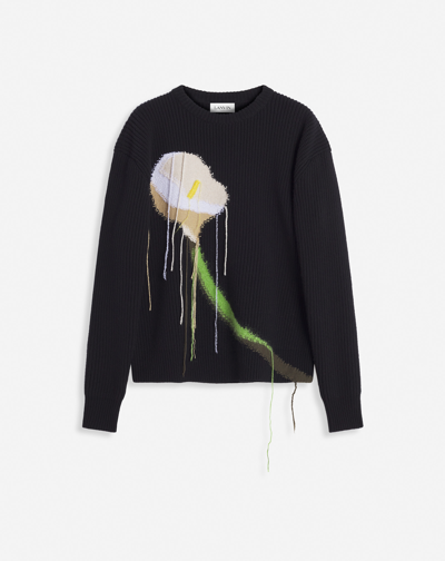 Lanvin Calla Sweater In Black