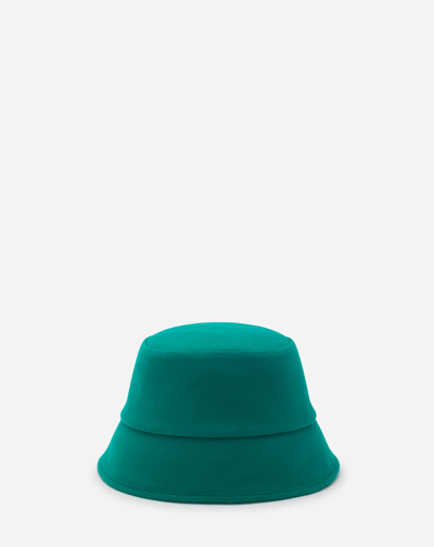 Lanvin Wool Bucket Hat For Female In Green