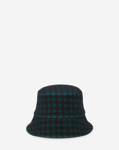 Lanvin Wool Bucket Hat For Female In Green