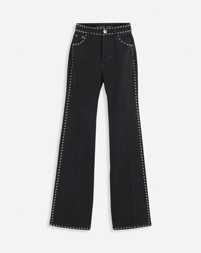 Lanvin Flared Pants With Studs  X Future For Female In Black