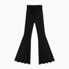 Rotate Birger Christensen Ruffle-detailing High-waist Flared Trousers