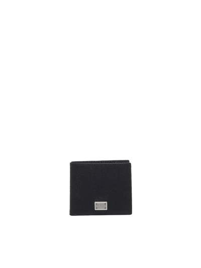 Dolce & Gabbana Bifold Wallet In Black