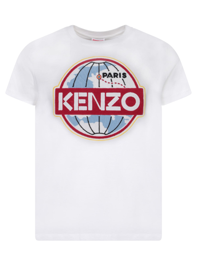 Kenzo World White T-shirt