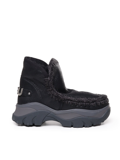 Mou Chunky Eskimo Sneaker In Black