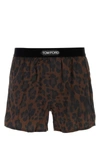 Tom Ford Leopard Print Boxer Briefs In Animal Print