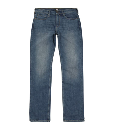 Paige Normandie Straight-leg Jeans In Blue