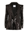 ALEX PERRY SEQUINNED SINGLE-BREASTED BLAZER